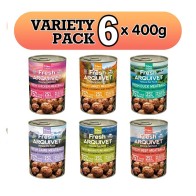 Arquivet Variety Pack Meatballs 6 Flavors for Dogs