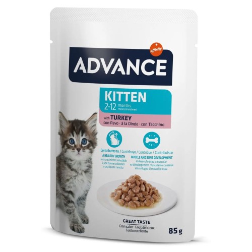 Advance Turkey Sauce Treats for Kittens 85g