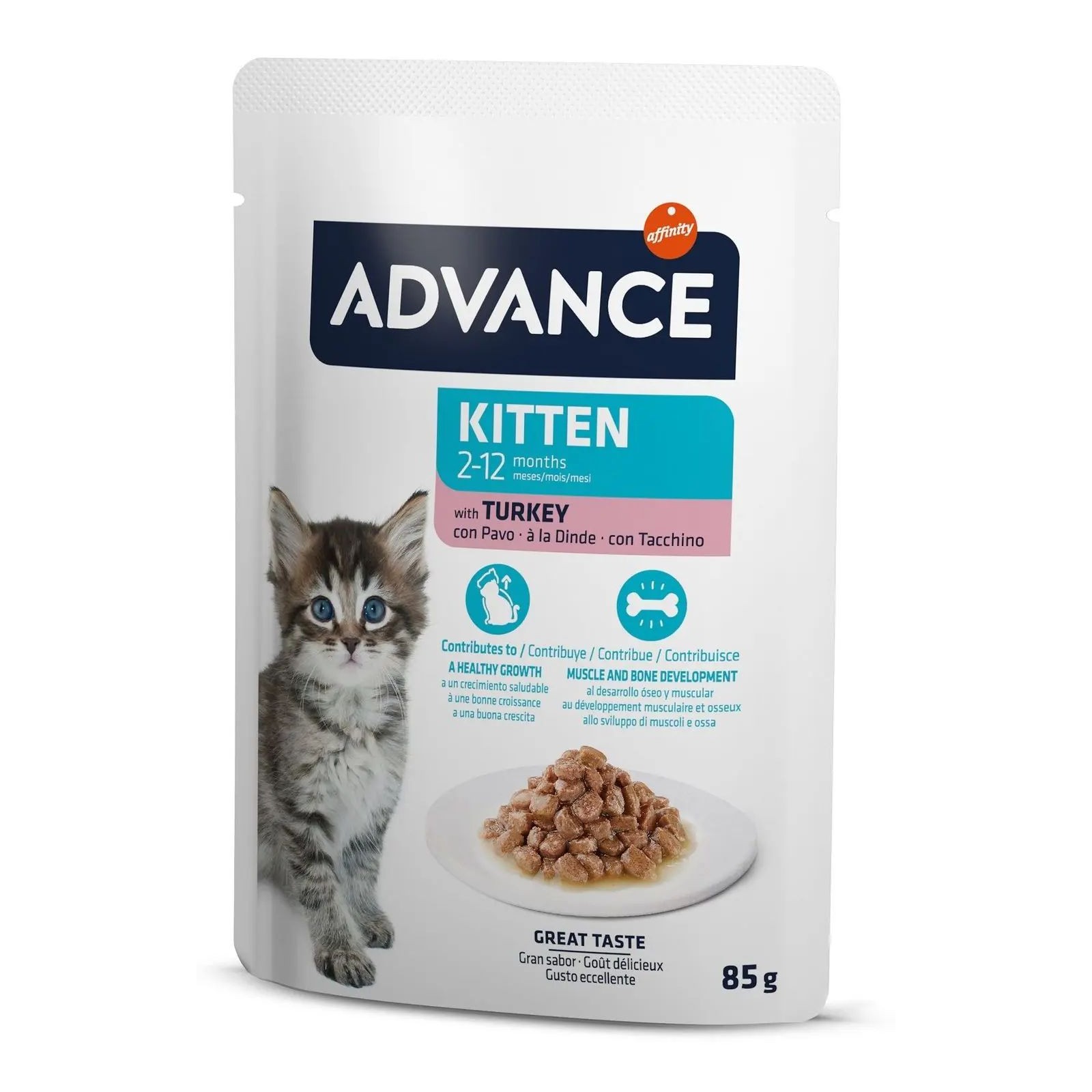 Advance Turkey Sauce Treats for Kittens 85g