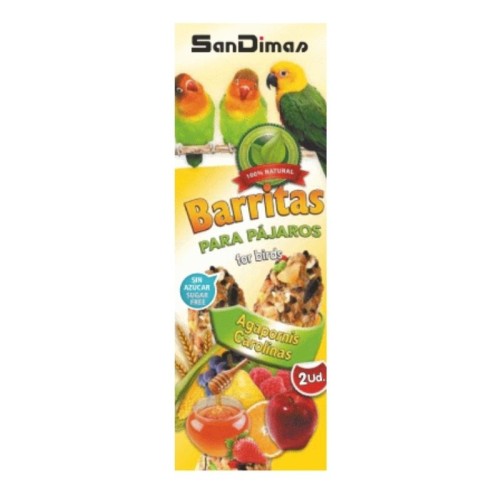 Fruit/Honey Lovebird Bars 90g