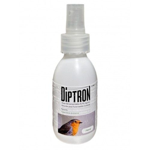 Diptron Aves Ornamentales 125ml para Control de Parásitos