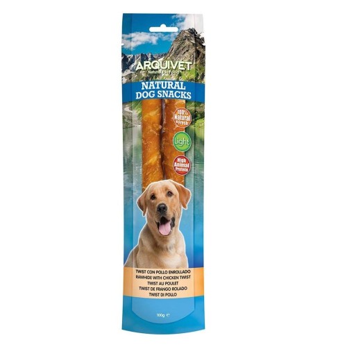 Chicken Twist Snack for Dogs 24cm