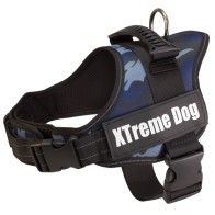 Arnés Rojo Camo Durable para Perros Medianos