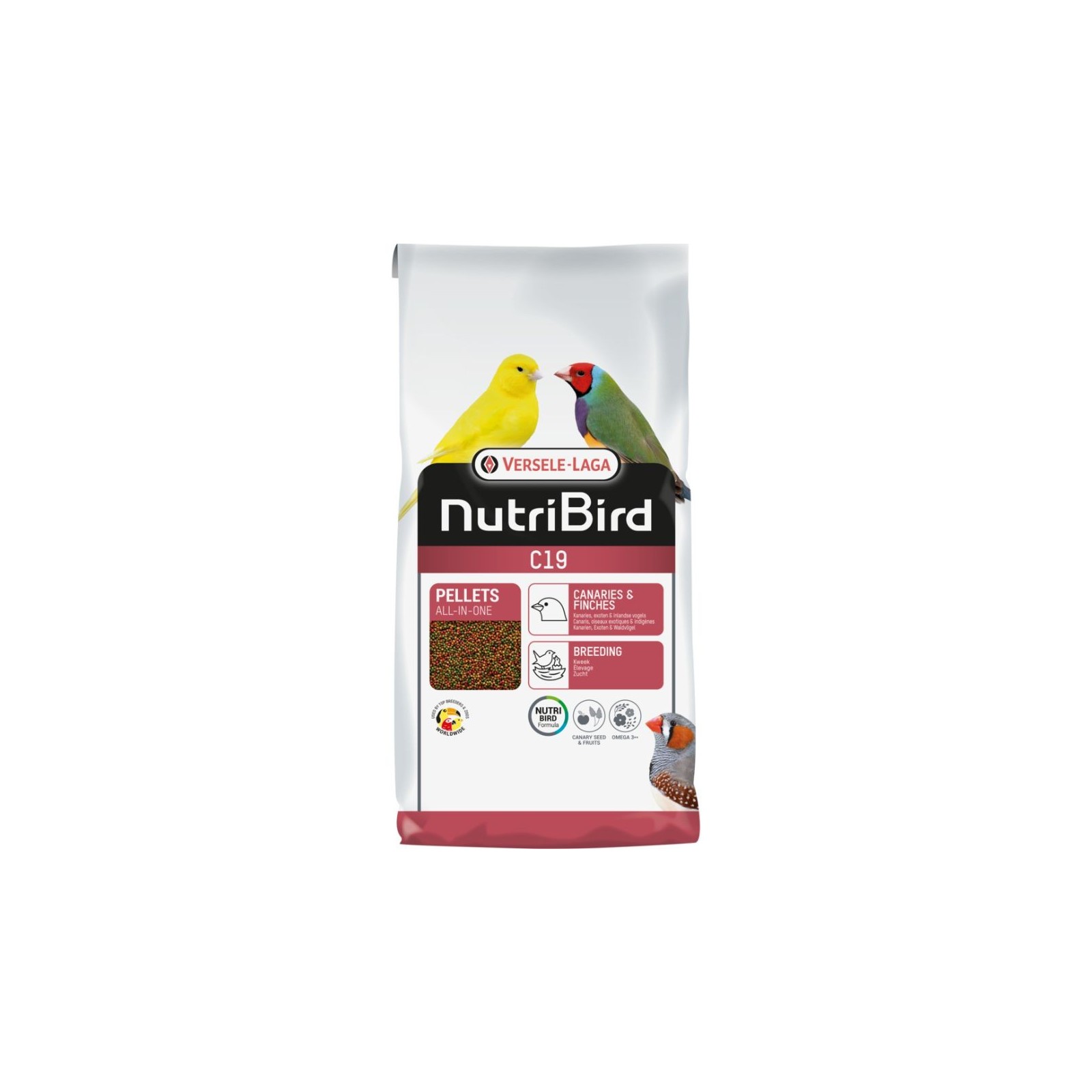 Nutribird C19 Alimento de Iniciación para Canarios 3 Kg