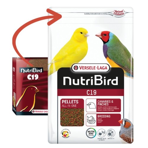 Nutribird C19 Alimento de Iniciación para Canarios 3 Kg