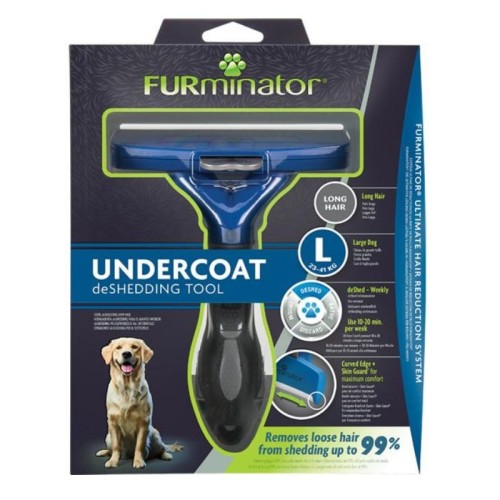 Furminator Undercoat DeShedding Brush for Large Dogs