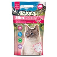 Lecho Higiénico de Sílice Aroma Rosas 3.8 L