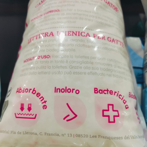 Lecho Higiénico de Sílice Aroma Rosas 3.8 L