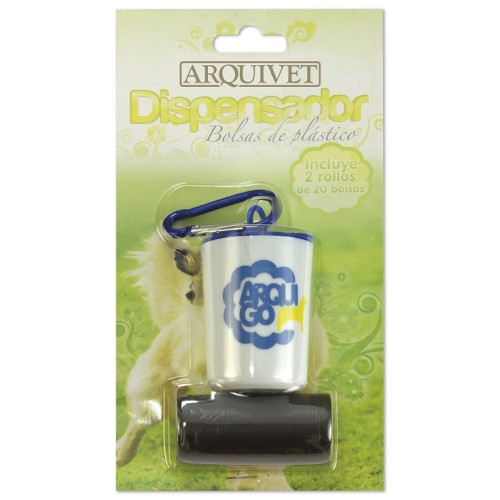 Plastic Bag Dispenser with 2 Free Bags for Pet Owners