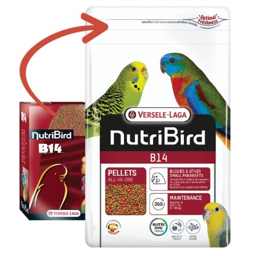 Nutribird B14 Maintenance Feed 800g for Parrots