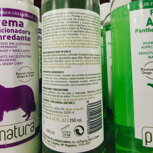 Short Hair Shampoo Petnatura 250ml for Dogs