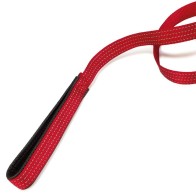 Solid Red Nylon Leash for Dogs