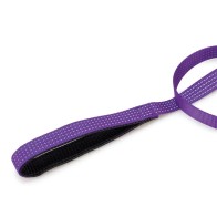 Purple Nylon Leash 2x120 Cm