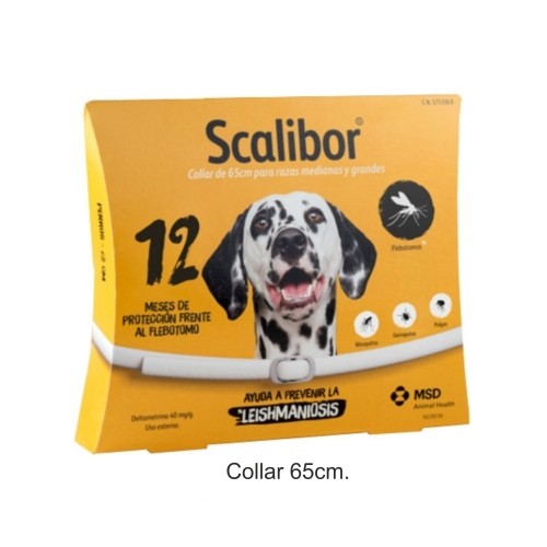 Collar Scalibor para Perros 48Cm Antiparasitario