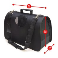 Black Pet Carrier for Travel