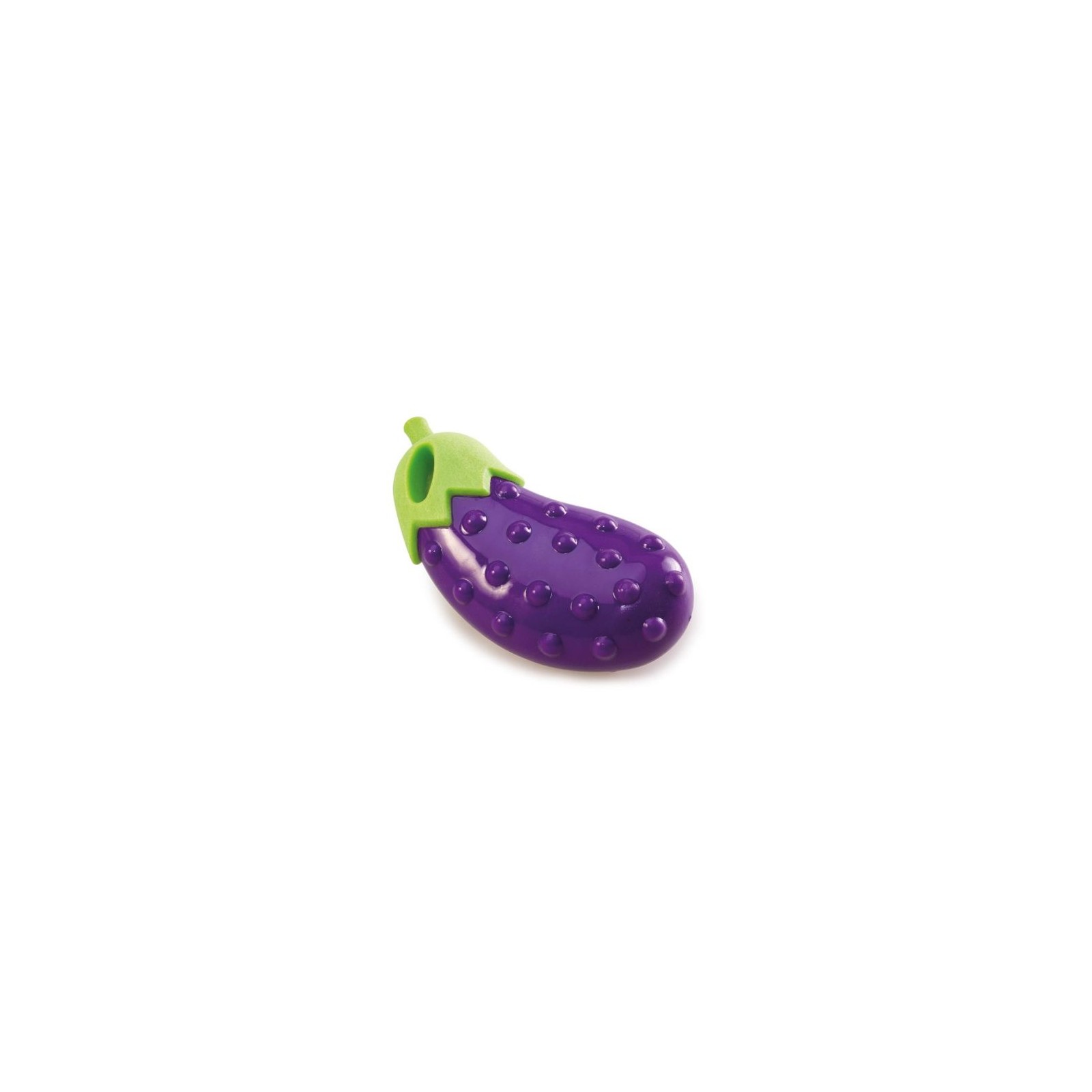 Eggplant Toy with Sound for Dogs 14cm