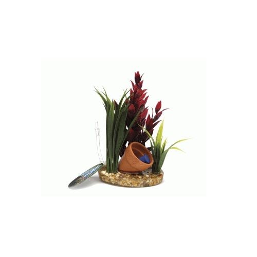 Aquarium Plant and Pot with Diffuser