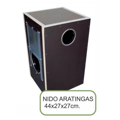 Nido de Madera para Aratingas