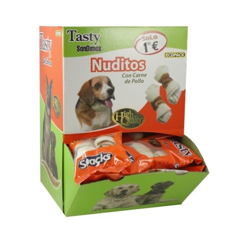 Nuditos Con Carne Bolsa 2x12 Gr. Premio Dental Saludable