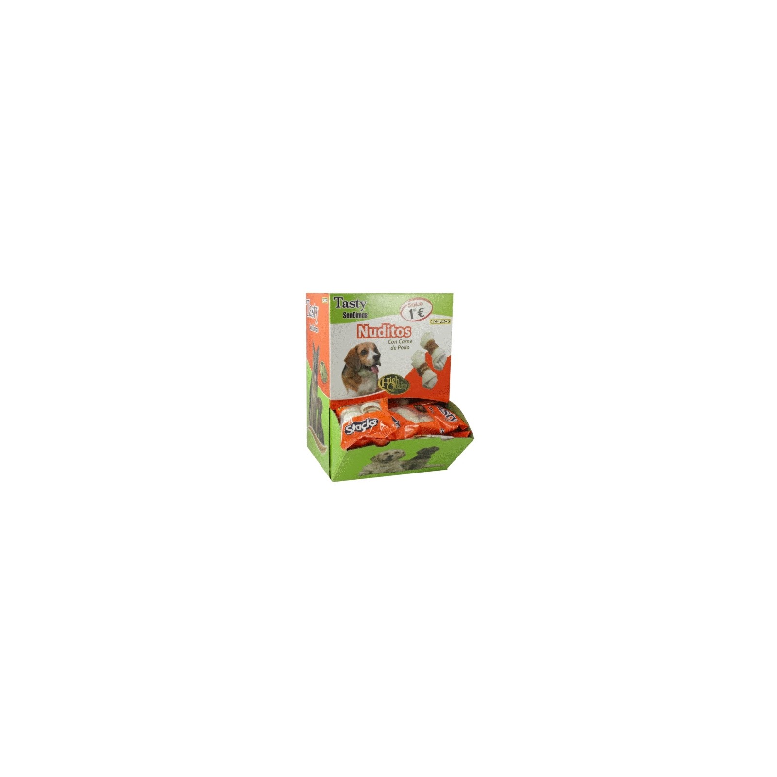 Nuditos Con Carne Bolsa 2x12 Gr. Premio Dental Saludable