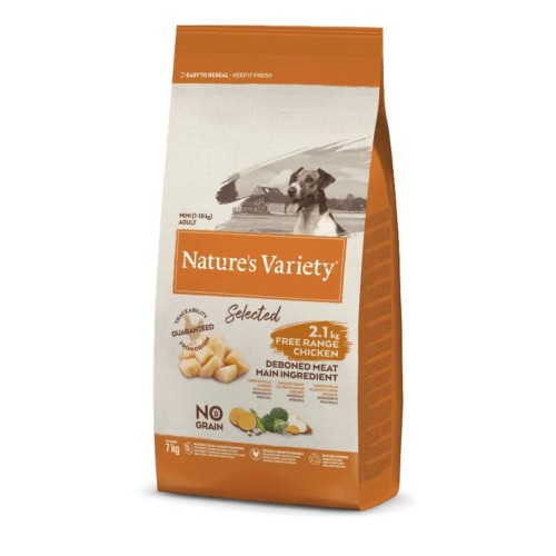 Natures Variety Selected Mini Adult Pollo Sin Grano 1.5kg