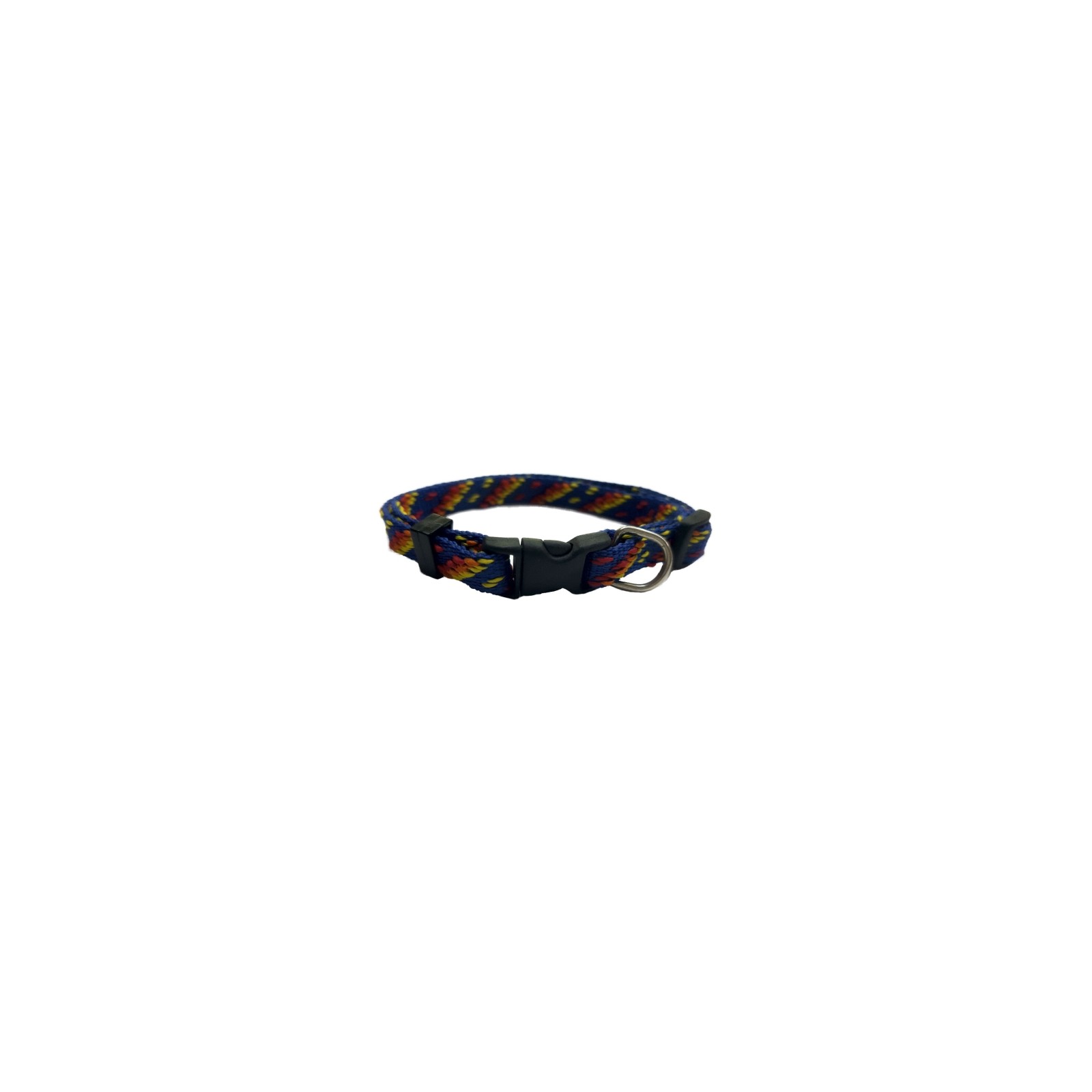 Nylon Collar Aztec Blue 20mm