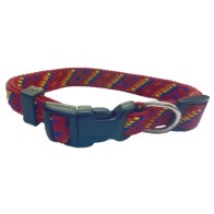 Nylon Collar Aztec Blue 20mm