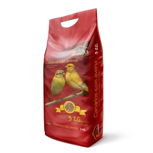 Canaries with Oats 1 Kg Faunamix