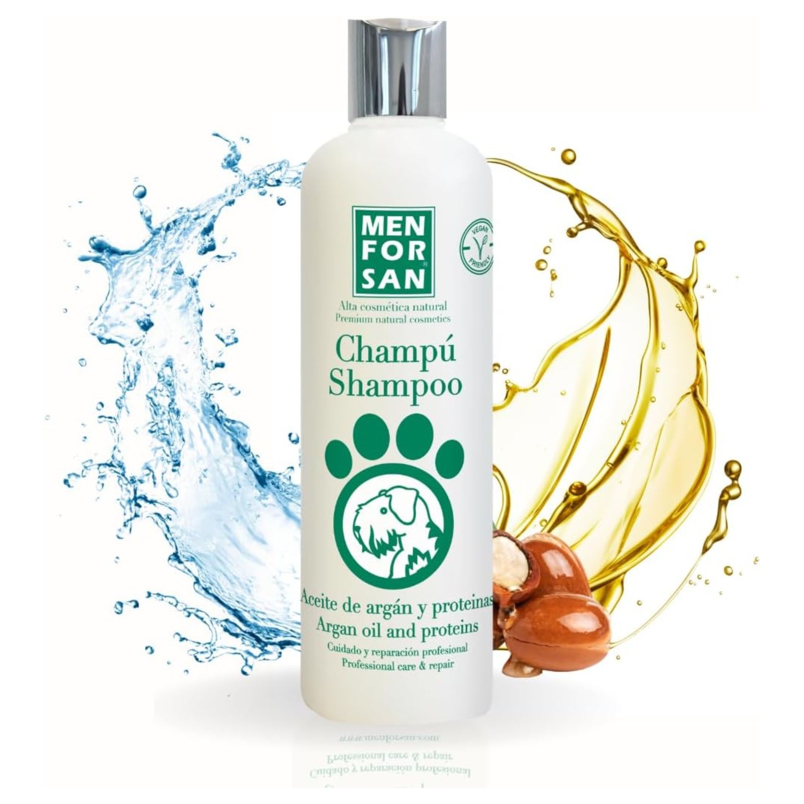 Menforsan Champu Aceite De Argan Y Proteinas 300ml