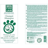 Menforsan Champu Aceite De Argan Y Proteinas 300ml