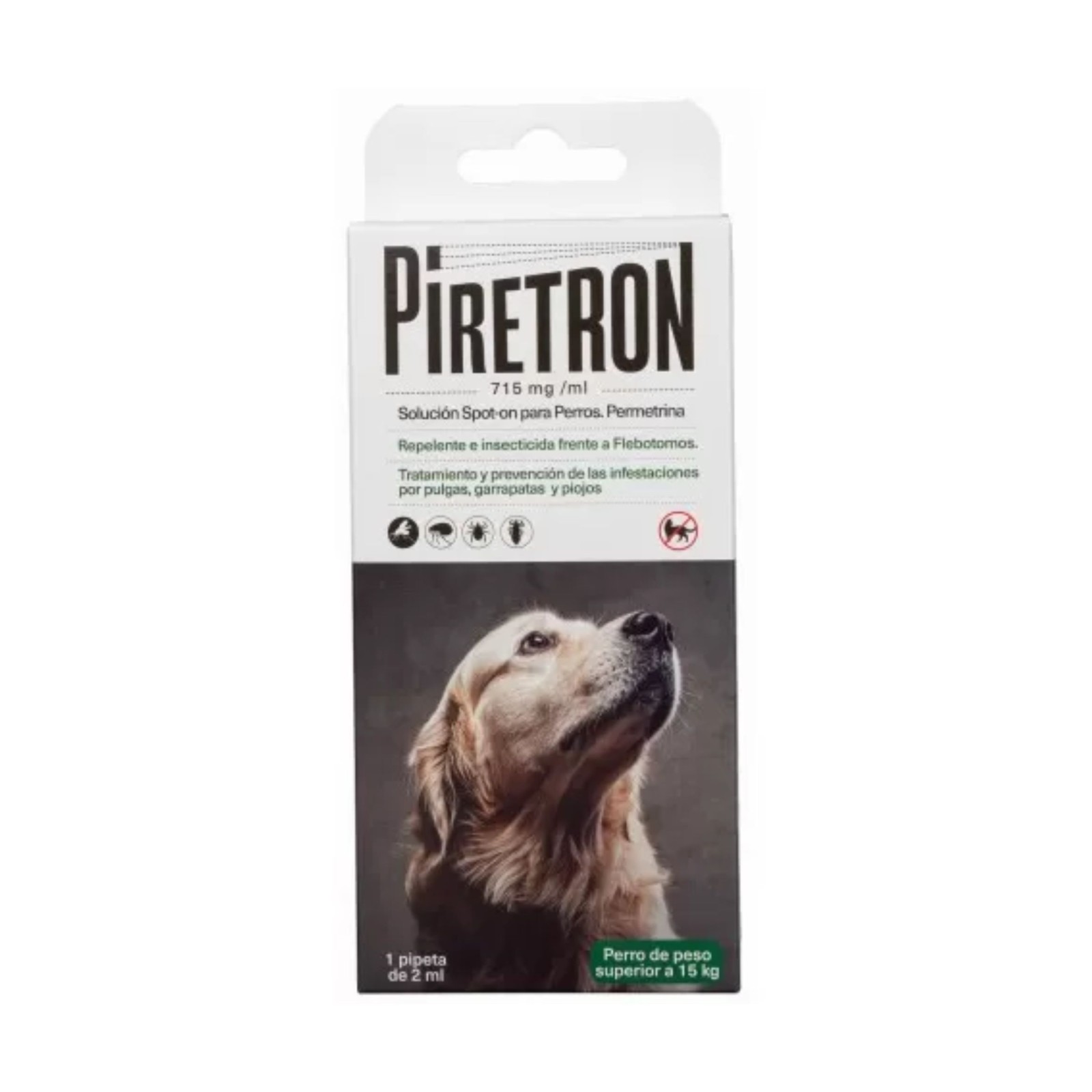 Piretron 715 Mg/ml Spot On Antiparasitic for Dogs