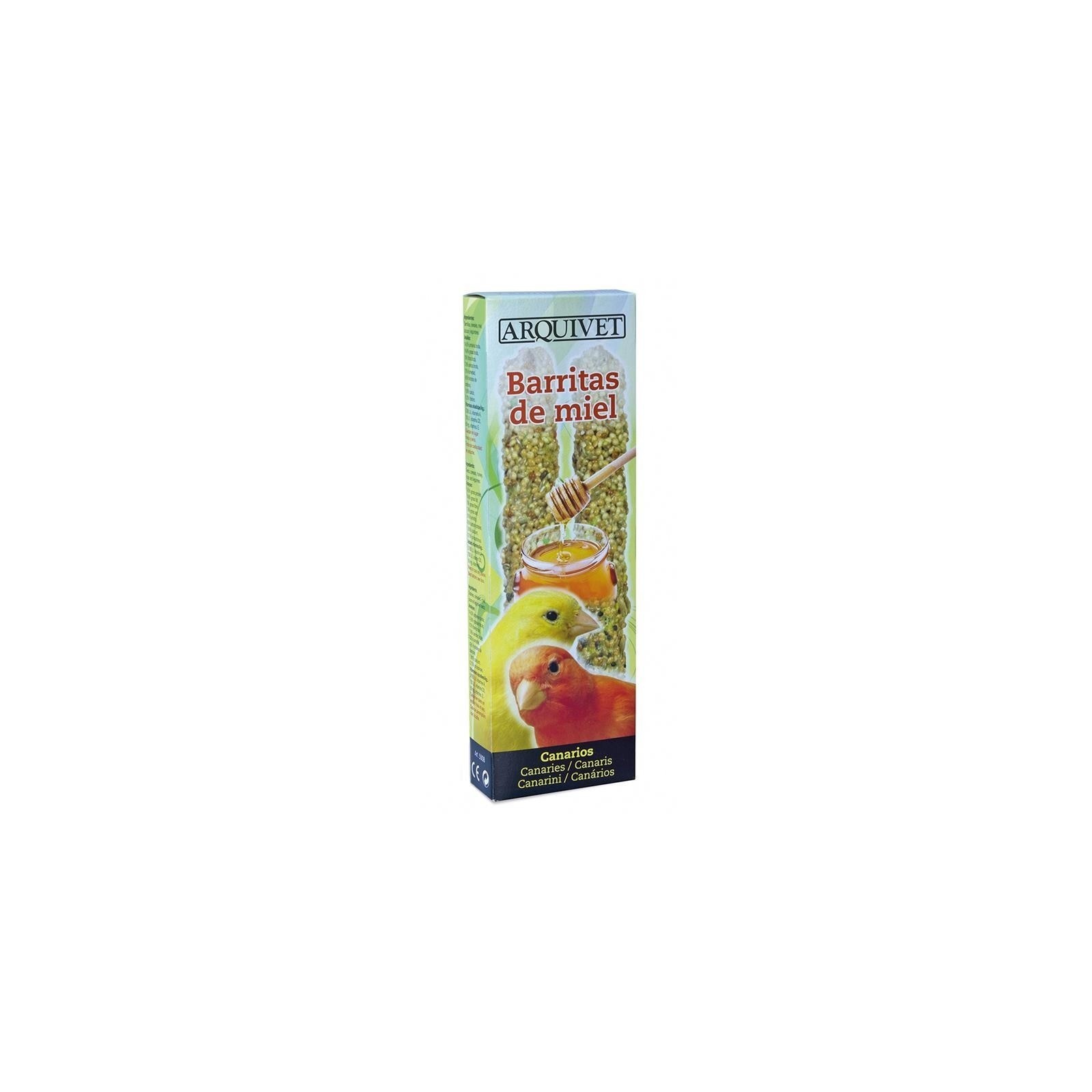 Honey Canary Snack Bars 2 Pieces Arquivet