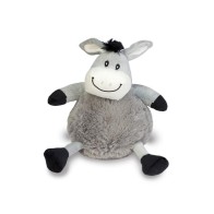 Gray Donkey Plush Toy for Dogs