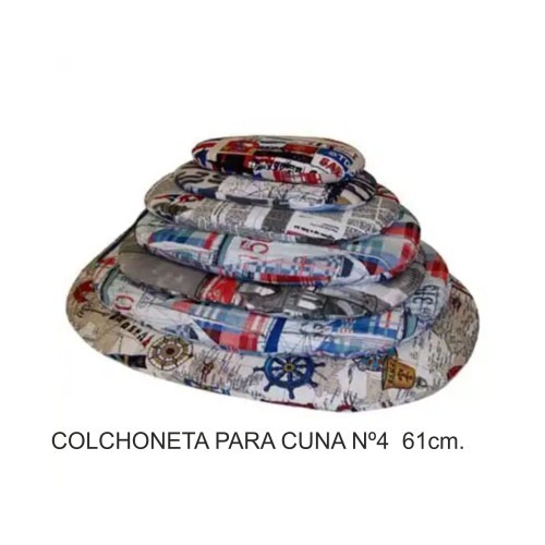 Colchoneta Para Cuna Nº 4 61cm