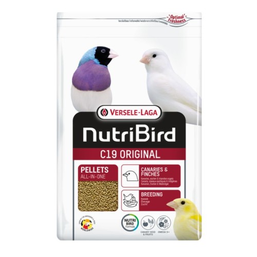 Nutribird C19 Original 3 Kg Complete Bird Food