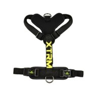 X-TRM Cronos Neon Flash Harness for Dogs - Orange