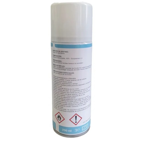 Aludermin Spray 200 Ml. Protección Heridas para Animales