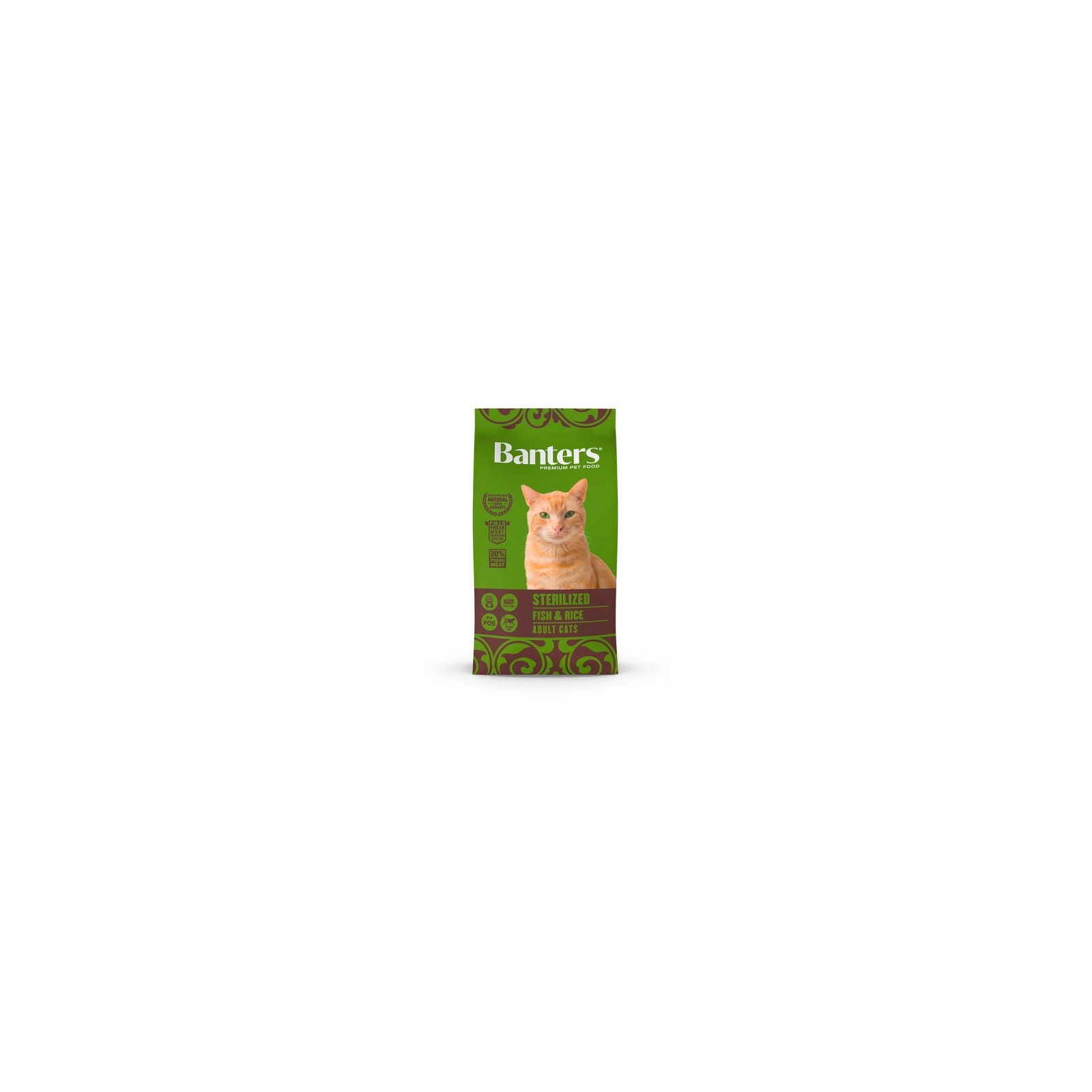 Banters Sterilized Cat Food 8 Kg