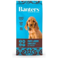 Banters Puppy Cordero Arroz 3kg para Perros