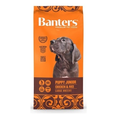 Banters Puppy Large Chicken & Rice 3kg