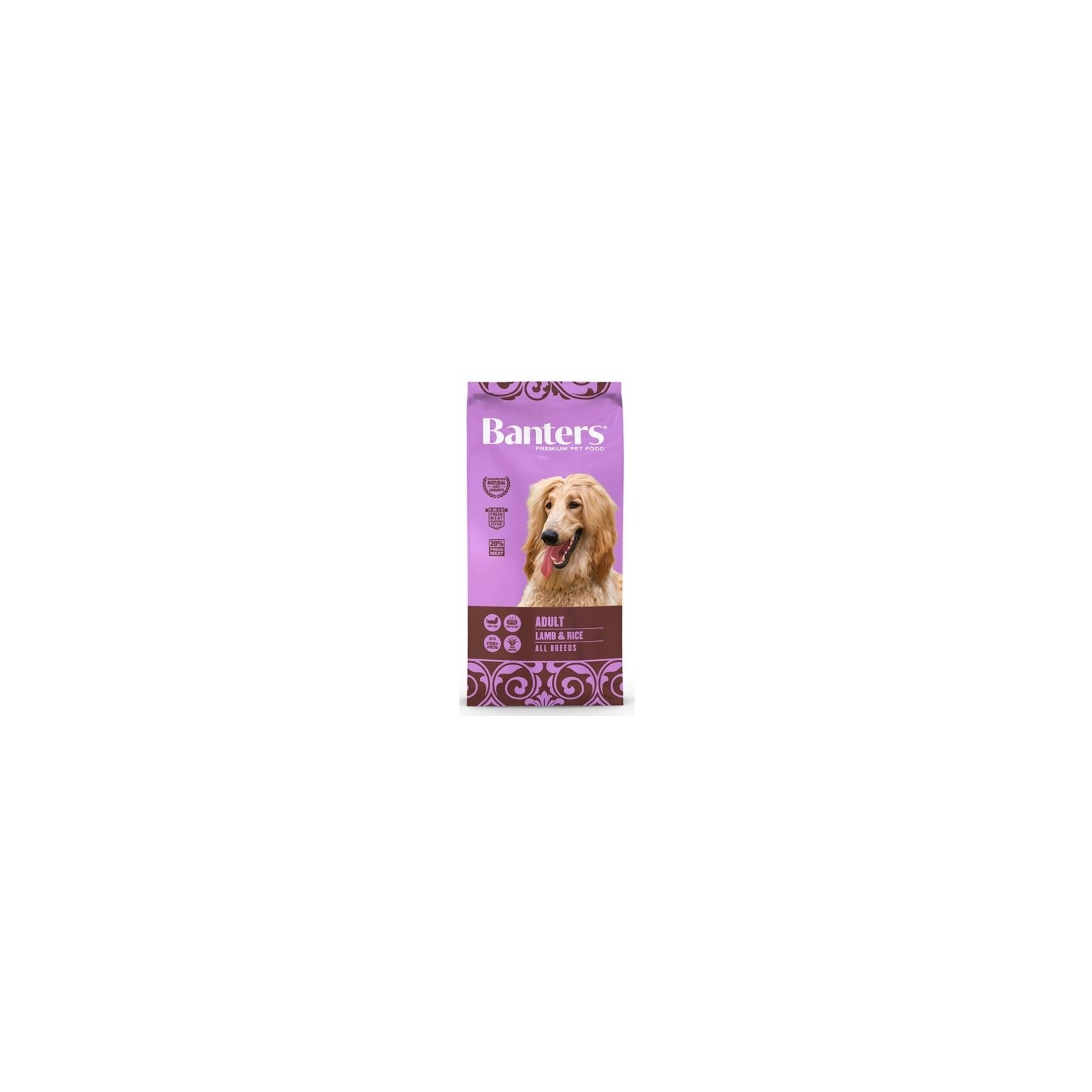 Banters Dog Adult Lamb & Rice 3kg