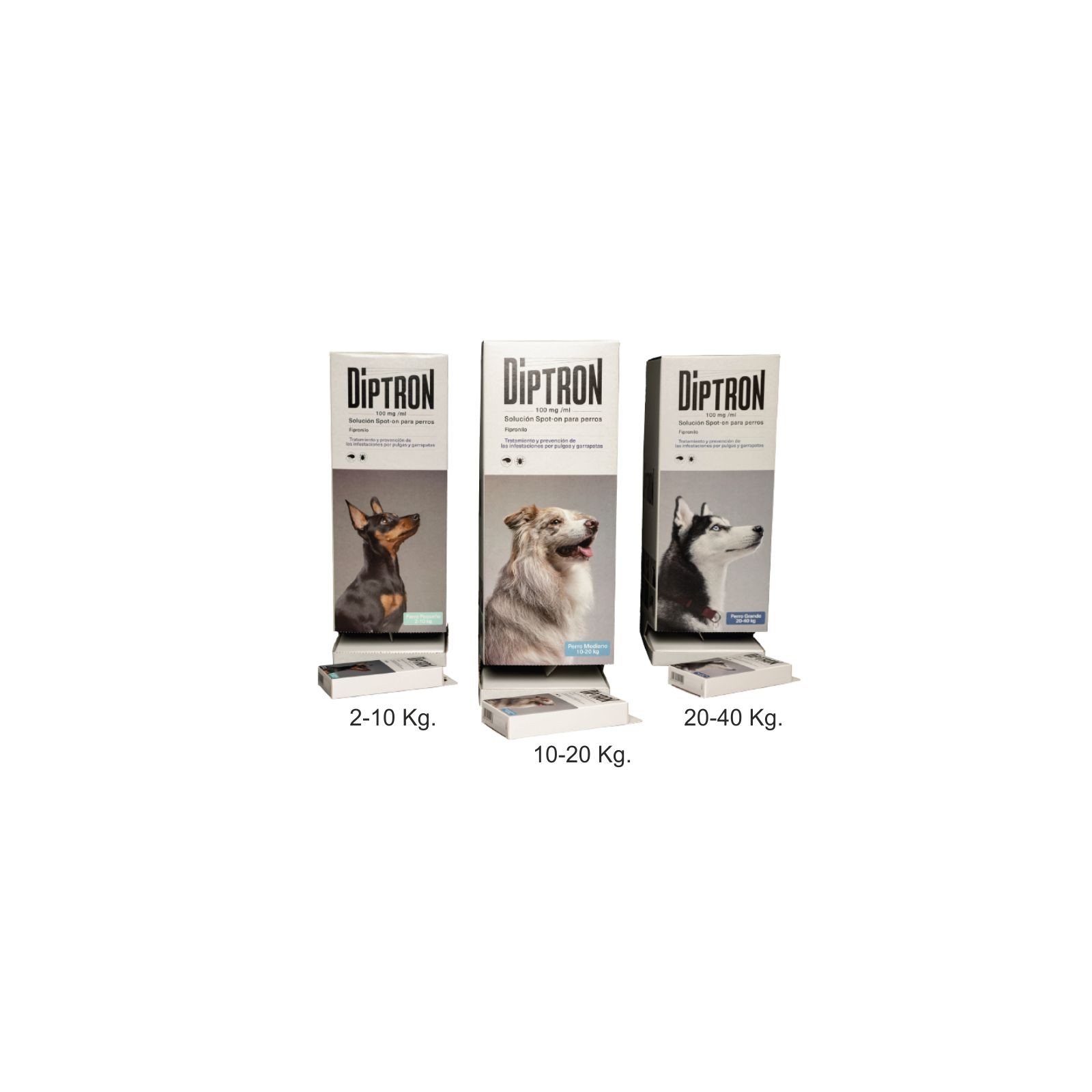 Diptron Spot-On Flea Treatment for Dogs 10-20 kg