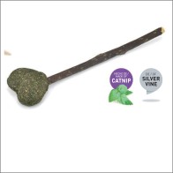 Catnip Heart Stick Toy for Cats