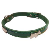 Stylish Green Dog Collar 40cm