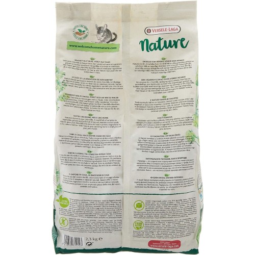 Chinchilla Nature Alimento Nutritivo 2.3kg. Versele-laga