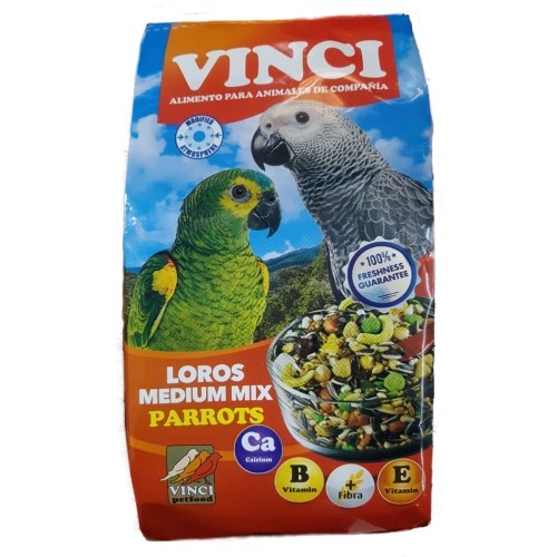 Loros Medium Mix Vinci 1 Kg.