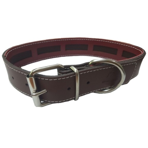 Natural Leather Collar Protect 40x3cm