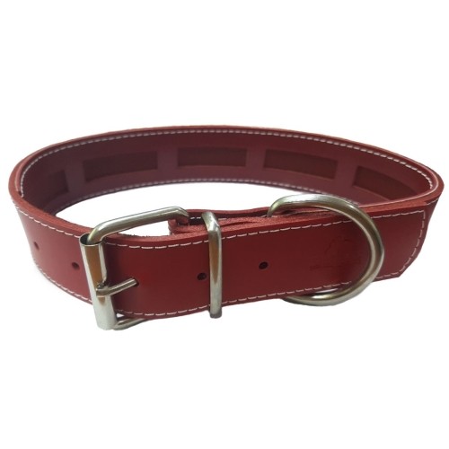 Natural Leather Collar Protect 40x3cm