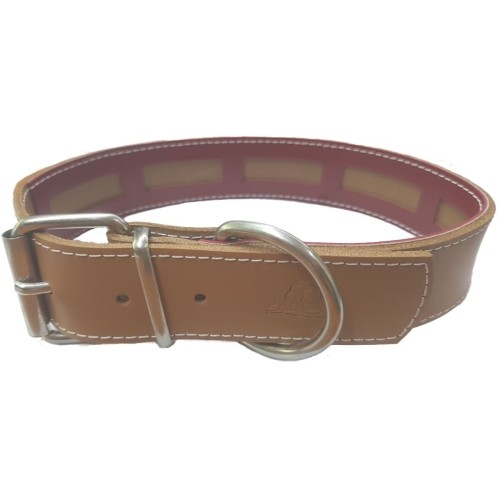 Natural Leather Collar Protect 40x3cm