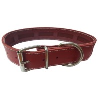 Collar Cuero Protec Marrón 45x3cm